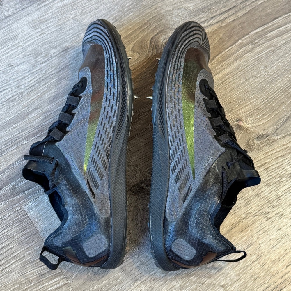 NEW Nike Zoom Victory XC 5 Men 9 Black Oil Grey Track Spikes AJ0847-002